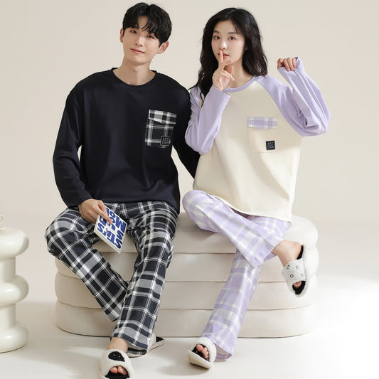 Matching Comfortable Pajamas Set for Him and Her