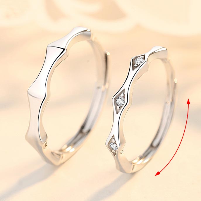 Matching Couple Rings for Men and Women