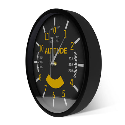 Wall Decoration Silent Clock Gift for Pilot