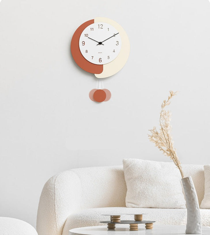 Modern Pendulum Analog Wall Deco Clock