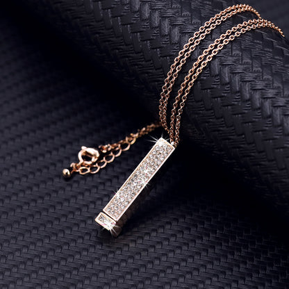 Secret Message Pendant Necklace for Her