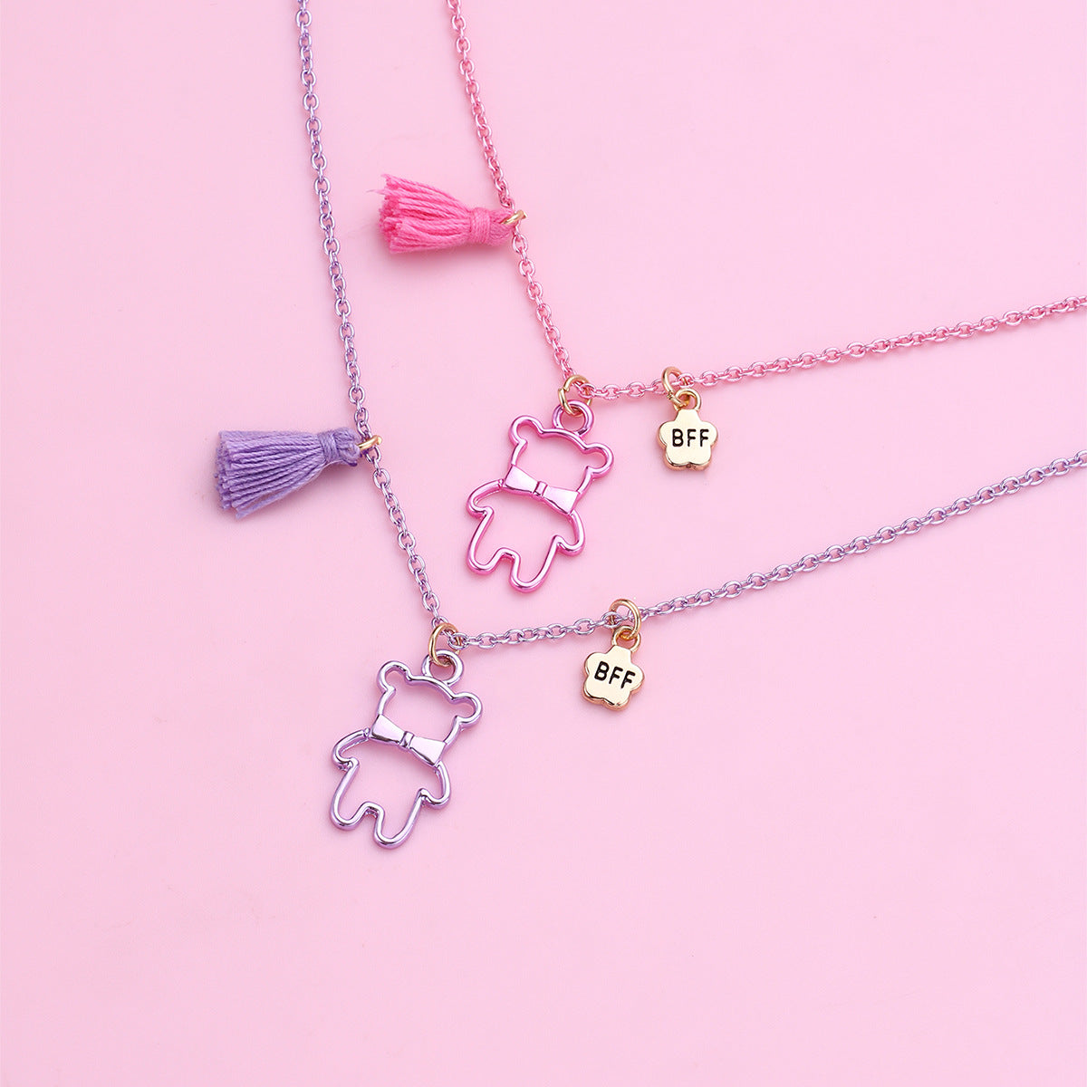 Bff Necklaces Birthday Gift Set for Best Friends