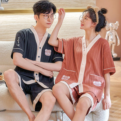 Comfortable Matching Sleepwear Set for Couples