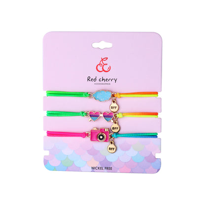 Cute Friendship Bracelets Gift Set for 3