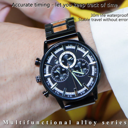 Customized Mens Wood Watch Multifunctional