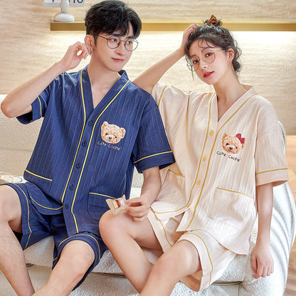 Comfortable Matching Sleepwear Set for Couples