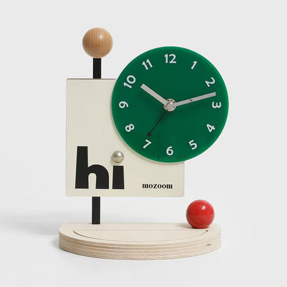 Modern Geometric Silent Storage Clock