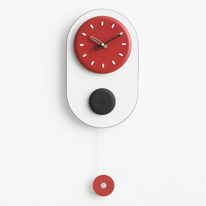 Modern Style Silent Pendulum Wall Deco Clock