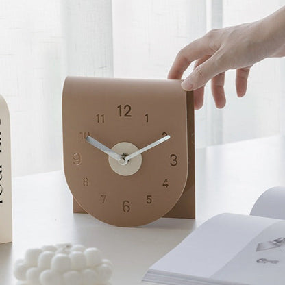 Creative Simple Study Table Clock (Silent, Non-Ticking)