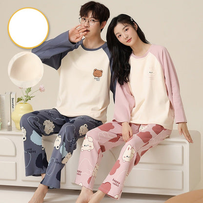 Matching Loungewear Couples Pajamas Set