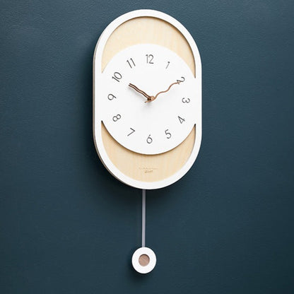 Long Modern Pendulum Analog Wall Clock