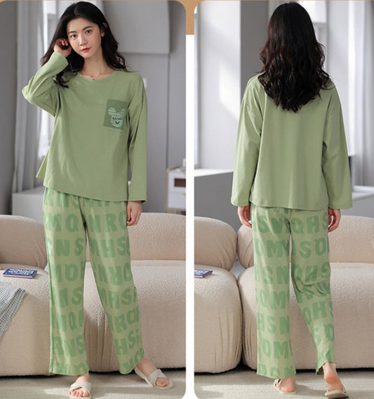 Comfort fit Full Sleeve Women Pajamas Set