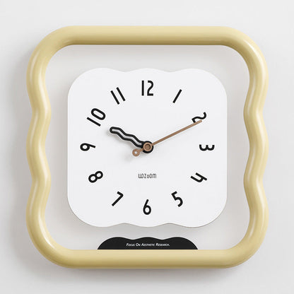 Creative Silent Battery-Operated Wall Décor Clock (12")