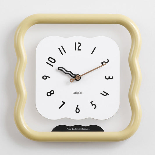 Creative Silent Battery-Operated Wall Décor Clock (12")