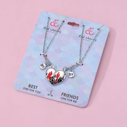 Connecting Hearts Friendship Necklaces Set for Two