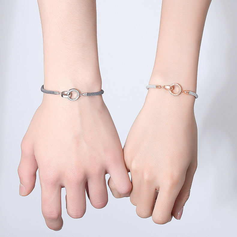 Customized Double Rings Friendship Bracelets