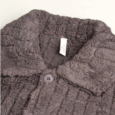 Fleece Winter Loungewear PJs Set for Couples