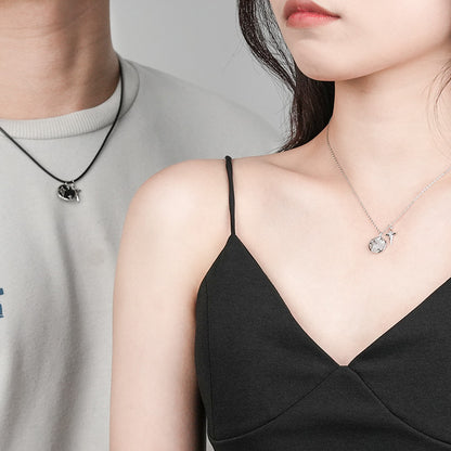 Customized Matching Stars His & Hers Couple Necklaces (Set of 2)