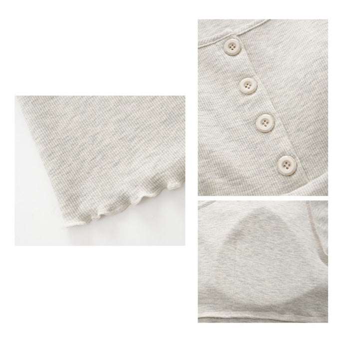 Padded Bra Long Shirt Maternity Sleepwear