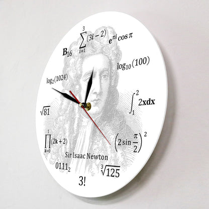 Wall Deco Clock Gift for Maths Teacher