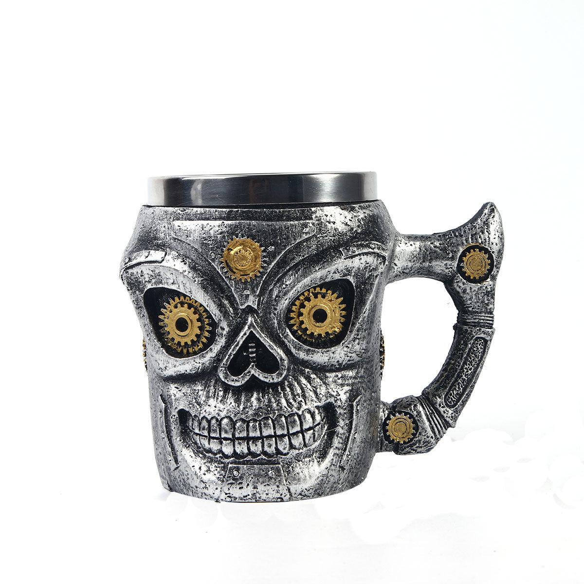 Skull Coffee Cup Steel Mug