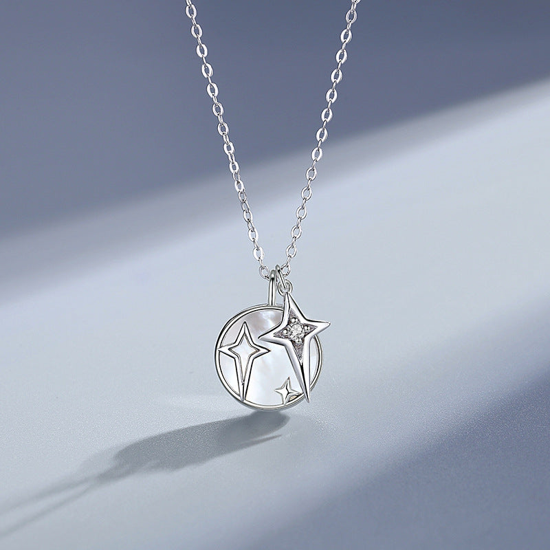 Customized Matching Stars His & Hers Couple Necklaces (Set of 2)