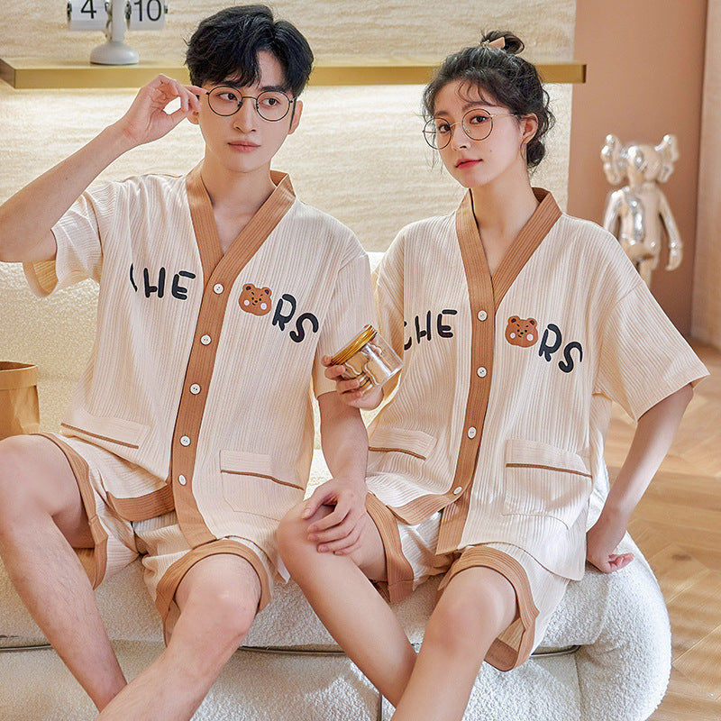 Comfortable Matching Sleepwear Set for Couples