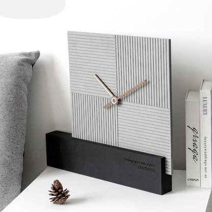 Nordic Minimalist Wall Clock (Silent, Non-Ticking)