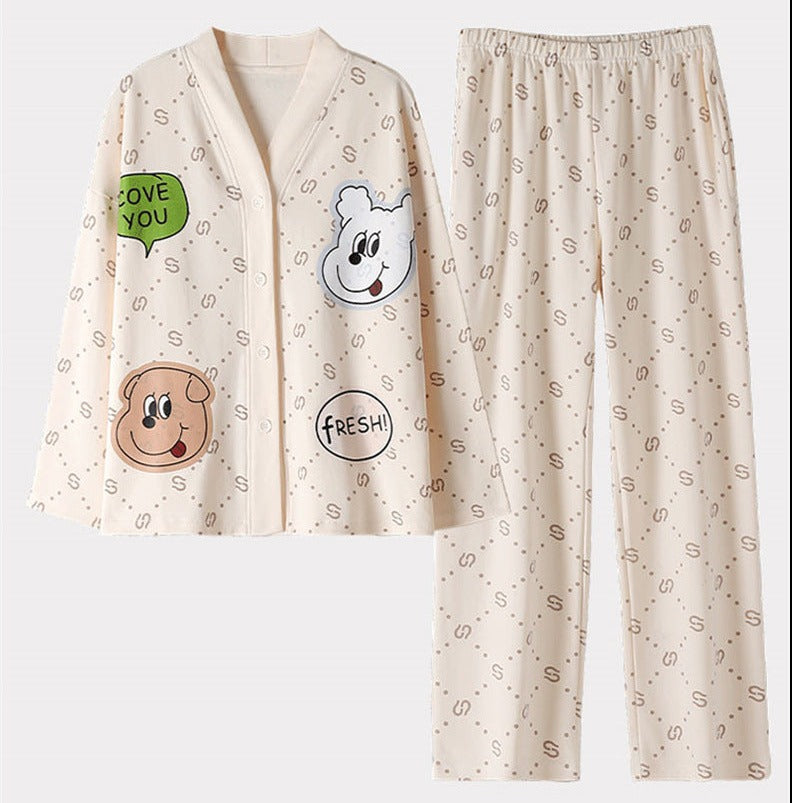 His and Hers Matching Cute PJs Loungewear Set