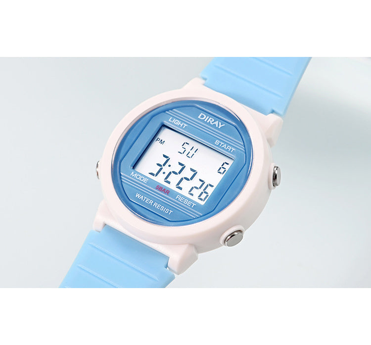 Matching Digital Multifunctional Watch Set for Teens