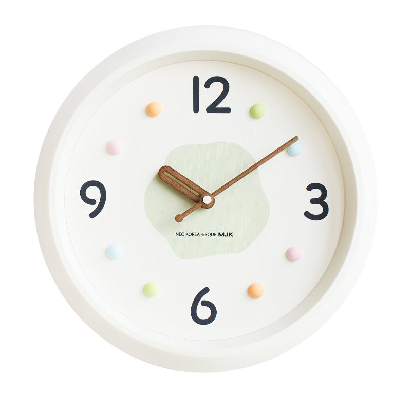Cute Minimalist Wall Décor Silent Clock – Charming & Functional Design