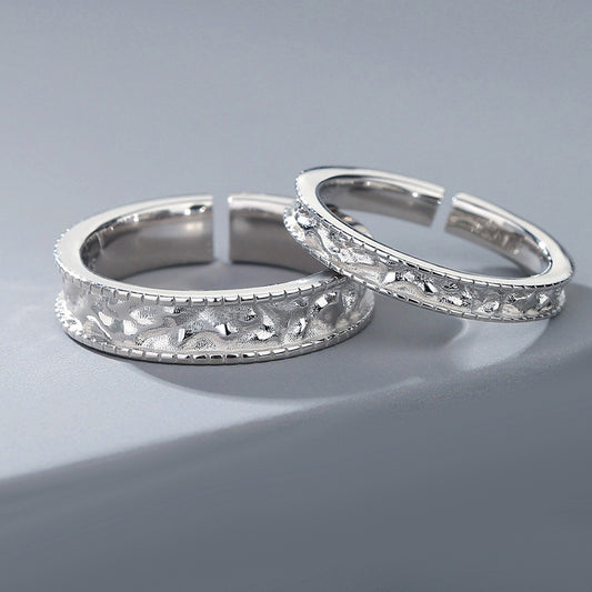 Custom Matching Wedding Rings for Him and Her