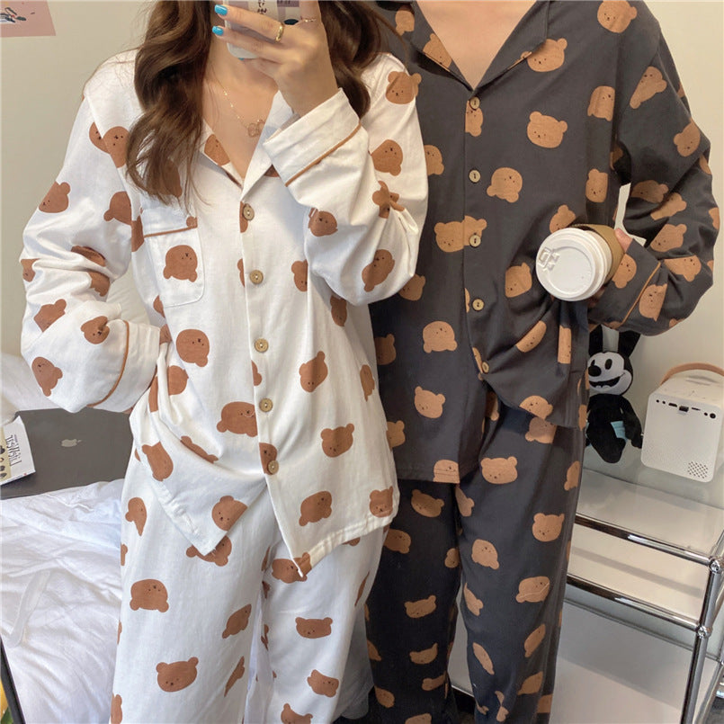 Matching Bear Comfy Nightdress for Couples (Free Size Pjs)