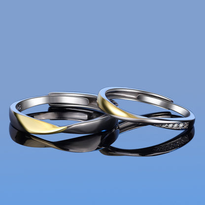 Custom Relationship Mobius Rings for Couples