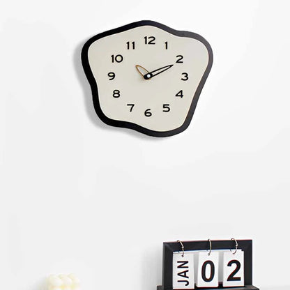 Odd Shaped Swinging Silent Pendulum Clock (26 × 30 cm)