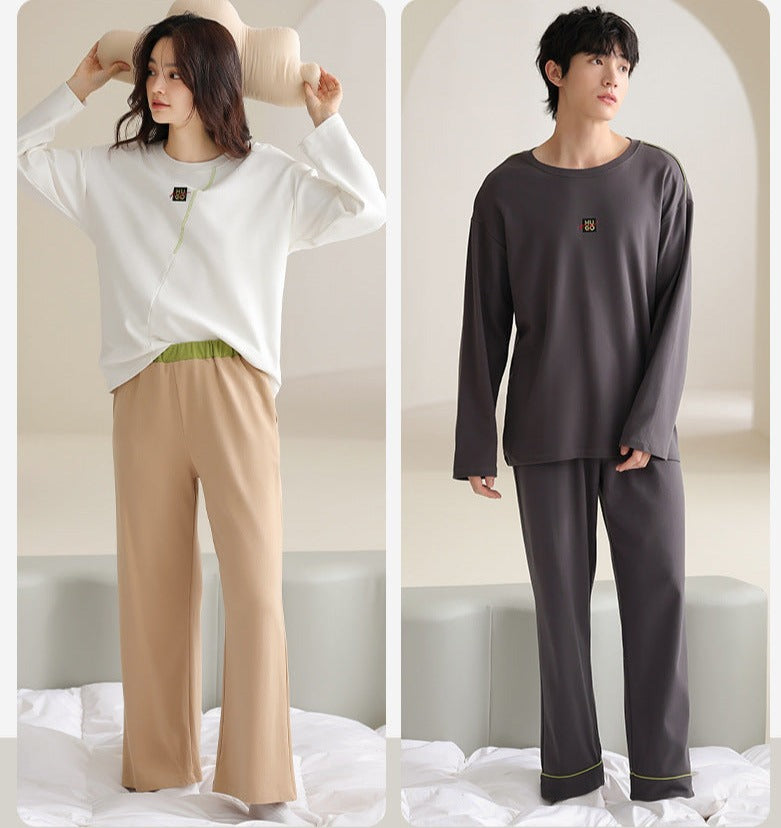 Soft Cotton Matching Pajamas Set for Couples