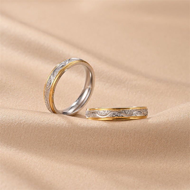Custom Vintage Beveled Ring for Her