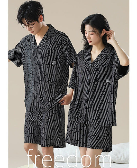 Modal Shorts Matching Pajamas Set for Couples