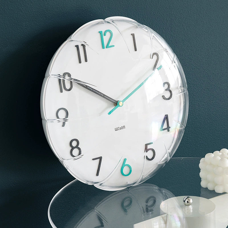 Gullei Contemporary Silent Wall Clock - Eco-Friendly, Artistic Design