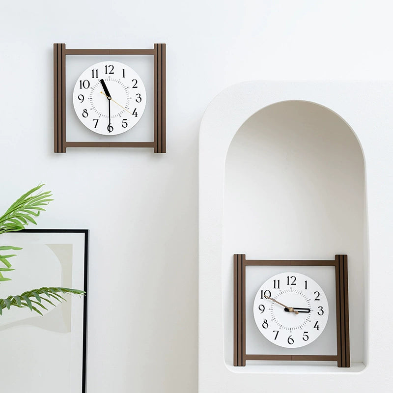 Gullei Artistic Minimalist Silent Wall Clock - Eco-Friendly Design