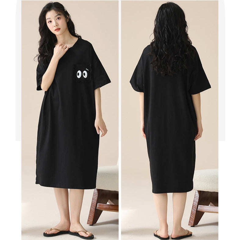 Cute One-Piece Sleepwear for Women - Pure Cotton
