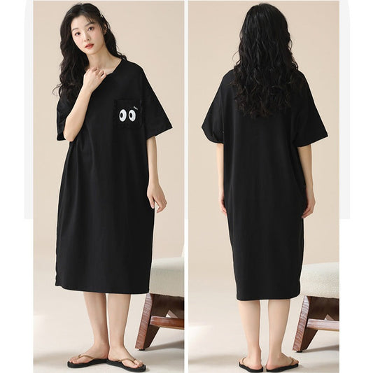 Cute One-Piece Sleepwear for Women - Pure Cotton