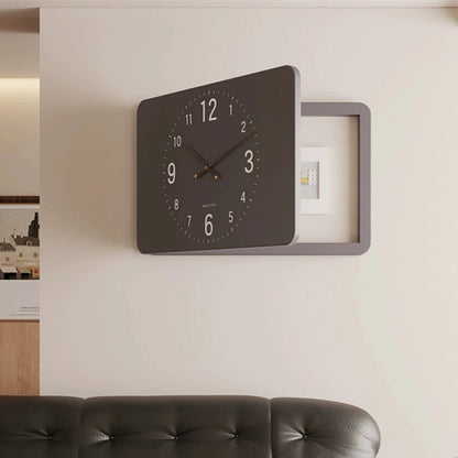 Decorative Switch Box Cover Wall Mounted Clock