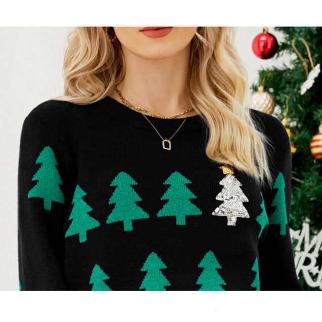 Ladies Cute Christmas Jumper Xmas Sweatshirt