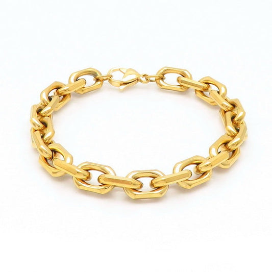 Mens Chunky Link Chain Bracelet 20cm