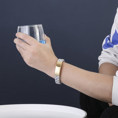 Engravable Sports Waterproof Bracelet for Men
