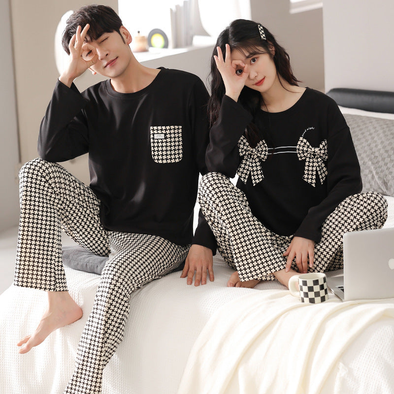 Matching Couples Pajamas Set 100% Cotton