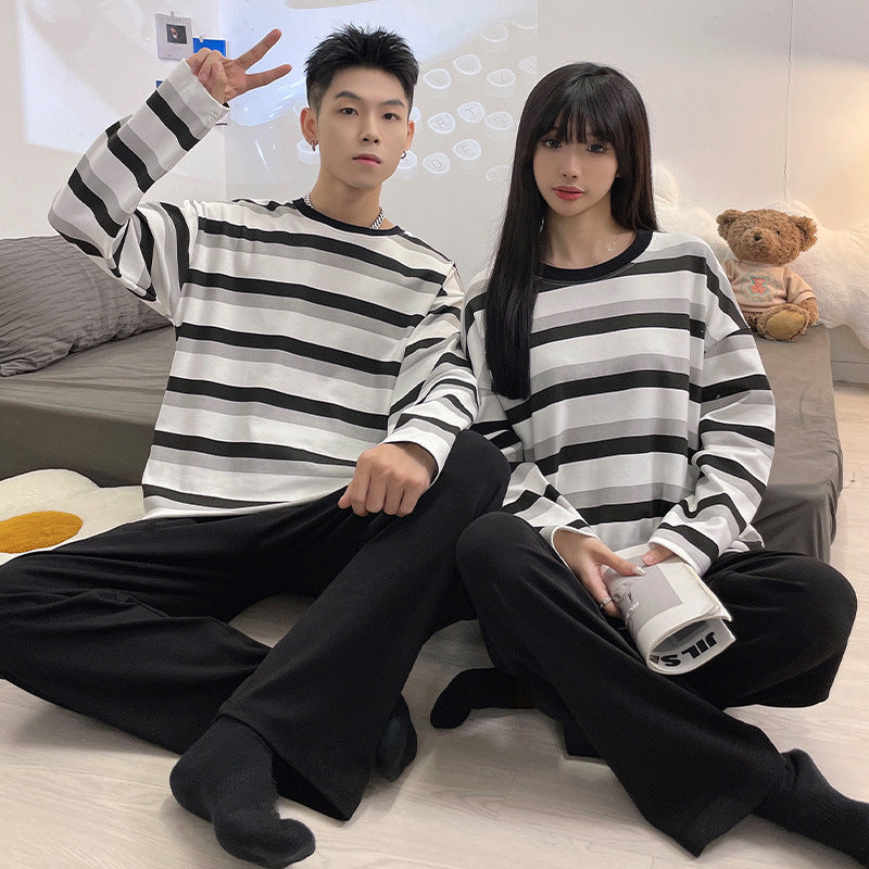 Matching Soft Couple Loungewear Set Pajamas