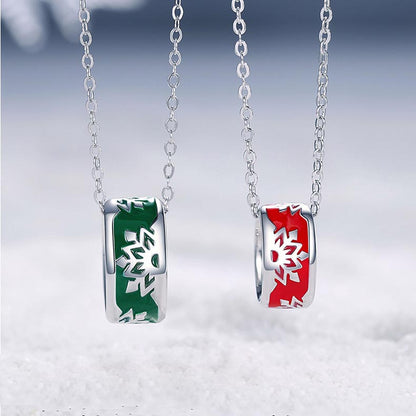 Custom Couple Necklaces Christmas Gift Set