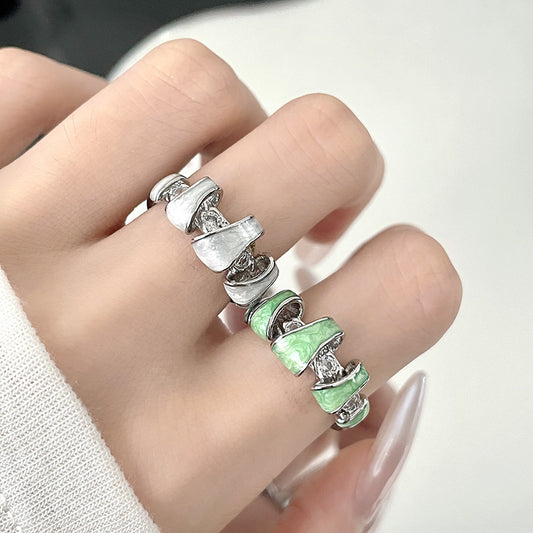 Engravable Trending Fashion Womens Ring